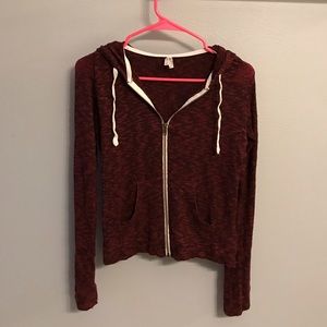 Mudd zip up sweatshirt